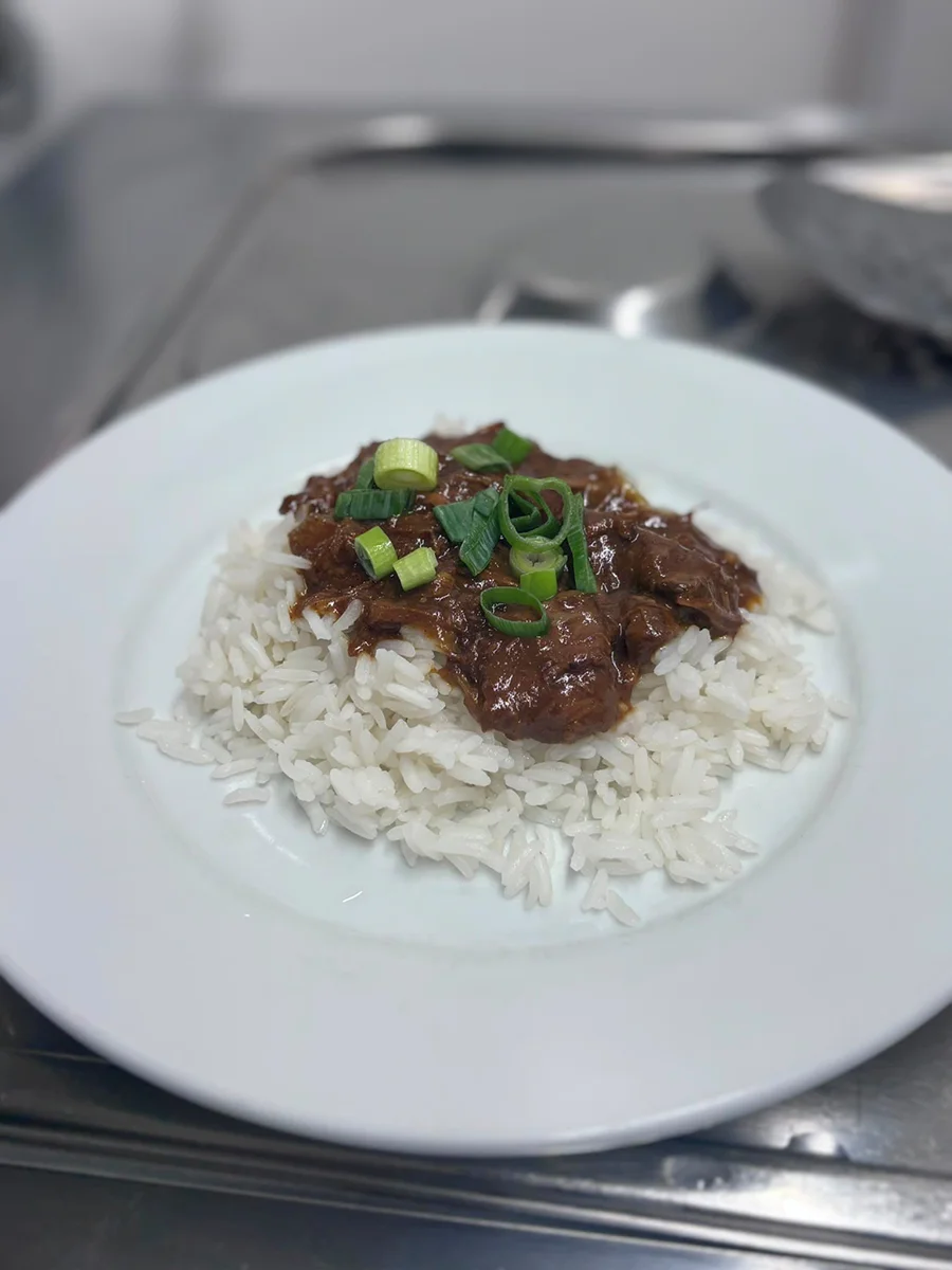 Beef Curry at Broxburn Care Home