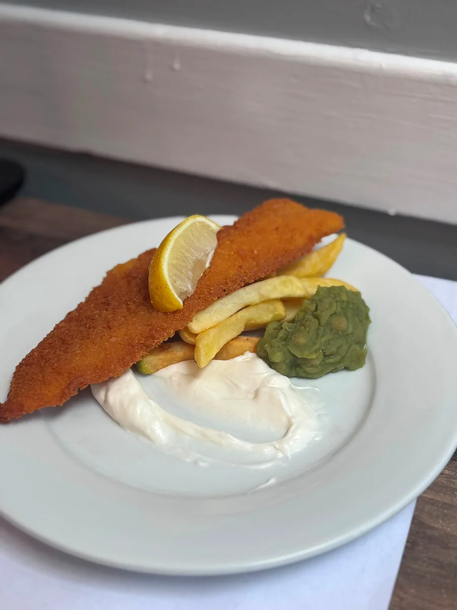 Fish & Chips at Broxburn Care Home