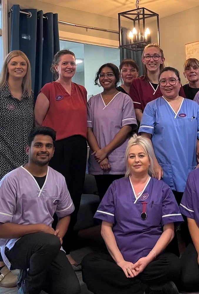 Broxburn Care Home care team