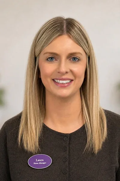 Laura McCorisken, Home Manager at Broxburn Care Home